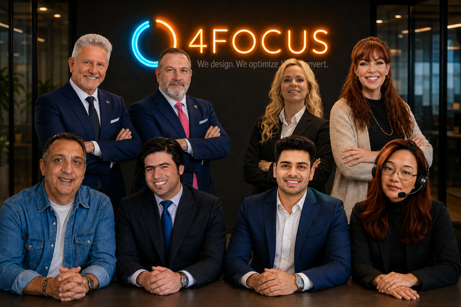 Das Team der 4Focus Schweiz GmbH
